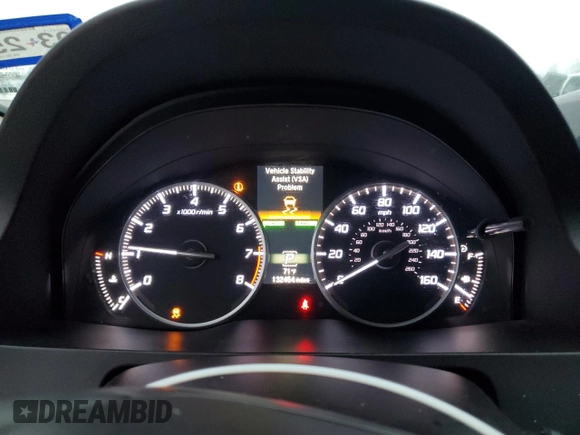 2017 Acura RDX w/Advance Pkg with VIN 5J8TB3H79HL021564, listed as a Copart auction lot 42950625 with 132,454 mi miles and Salvage Title. Bid and sale history available at carsss.com. Image 9.