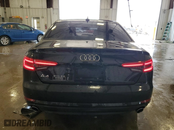 2017 Audi A4 Premium with VIN WAUGNAF49HN057714, listed as a Copart auction lot 50785765 with 146,763 mi miles and Non repairable. Bid and sale history available at DreamBid. Image 6.