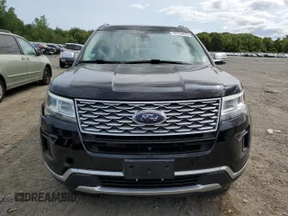 2018 Ford Explorer Platinum с VIN 1FM5K8HT1JGA94424, выставлен на аукционе Copart как лот 59155675 с пробегом 66 664 миль миль и Списание • Salvage title. История ставок и продаж доступна на DreamBid. Изображение 5.