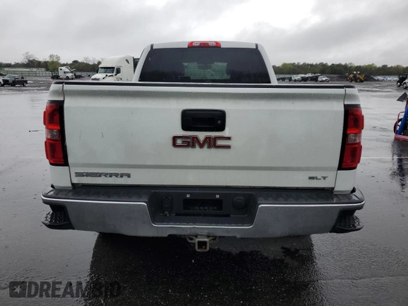 2014 GMC Sierra 1500 SLT with VIN 3GTU2VEC4EG373539, listed as a Copart auction lot 53978665 with 157,081 mi miles and Salvage title. Bid and sale history available at DreamBid. Image 6.