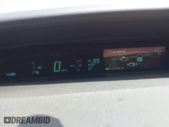 2010 Toyota Prius II with VIN JTDKN3DU0A1165714, listed as a IAAI auction lot 42111642 with 123,441 mi miles. Bid and sale history available at carsss.com. Image 7.