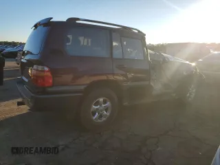 2001 Toyota Land Cruiser with VIN JTEHT05J112013093, listed as a Copart auction lot 81075054 with 207,577 mi miles and Salvage Title. Bid and sale history available at carsss.com. Image 3.