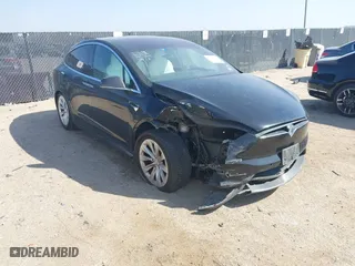 2019 Tesla Model X 75D with VIN 5YJXCBE22KF184504, listed as a IAAI auction lot 41802023 with 137,094 mi miles. Bid and sale history available at carsss.com. Image 1.