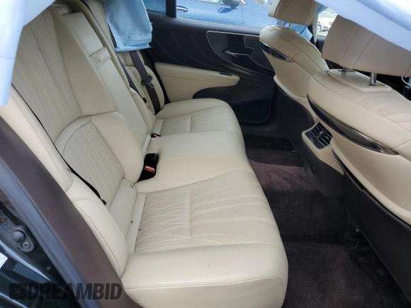 2020 Lexus LS with VIN JTHD51FF3L5012086, listed as a Copart auction lot 85118074 with 56,214 mi miles and Salvage Title. Bid and sale history available at carsss.com. Image 10.