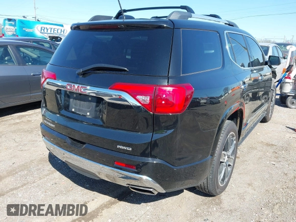 2017 GMC Acadia Denali with VIN 1GKKNXLS9HZ158624, listed as a IAAI auction lot 41823104 with 160,958 mi miles and . Bid and sale history available at carsss.com. Image 4.