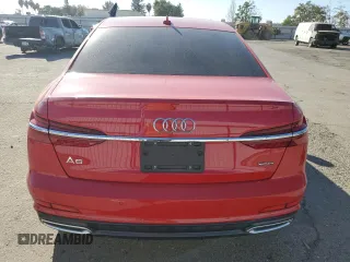 2019 Audi A6 Premium with VIN WAUK2AF25KN069576, listed as a Copart auction lot 75137094 with 0 mi miles and Salvage Title. Bid and sale history available at carsss.com. Image 6.