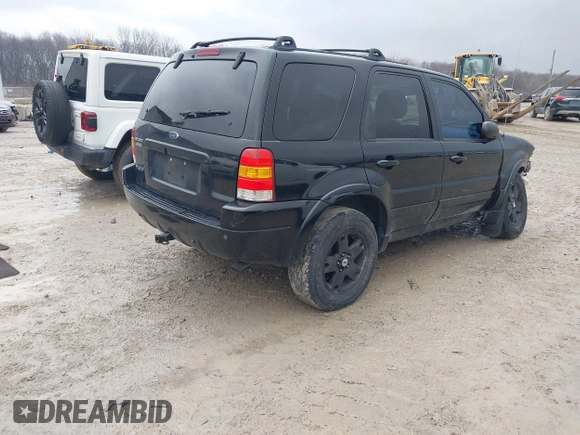 2004 Ford Escape Limited with VIN 1FMCU94124KA36321, listed as a IAAI auction lot 41565490 with 203,933 mi miles. Bid and sale history available at carsss.com. Image 4.