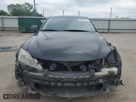 2008 Lexus IS 250 with VIN JTHBK262882074353, listed as a Copart auction lot 54529495 with 237,041 mi miles and Salvage Title. Bid and sale history available at DreamBid. Image 5.