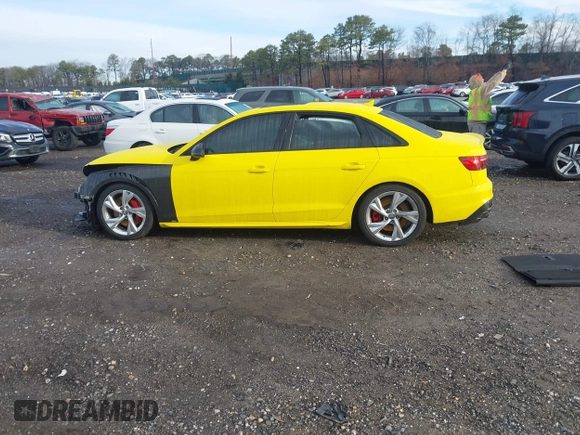 2020 Audi S4 Premium Plus with VIN WAUB4AF40LA056318, listed as a IAAI auction lot 41843375 with 30,336 mi miles. Bid and sale history available at carsss.com. Image 14.