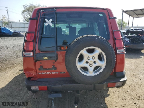 2000 Land Rover Discovery Series II w/Cloth with VIN SALTY1543YA240519, listed as a Copart auction lot 61064814 with NaN miles and Salvage Title. Bid and sale history available at carsss.com. Image 6.