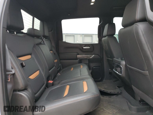 2021 GMC Sierra 1500 AT4 with VIN 1GTP9EEL2MZ149872, listed as a Copart auction lot 88750965 with 23,607 mi miles and Salvage Title. Bid and sale history available at carsss.com. Image 10.