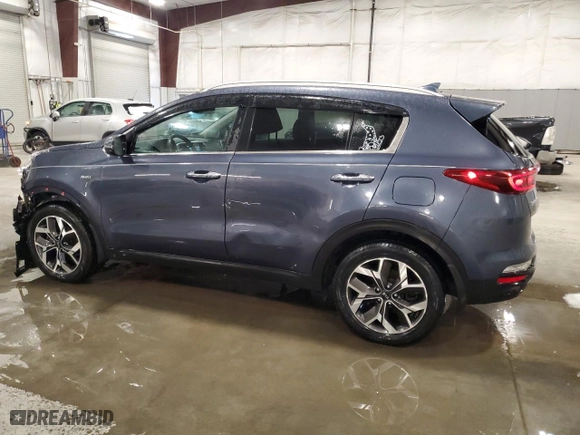2020 Kia Sportage EX with VIN KNDPNCAC3L7715098, listed as a Copart auction lot 47639965 with 73,252 mi miles and Salvage Title. Bid and sale history available at carsss.com. Image 2.