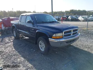 2001 Dodge Dakota Sport with VIN 1B7GG2AN81S162643, listed as a IAAI auction lot 41714546 with 157,489 mi miles. Bid and sale history available at carsss.com. Image 1.