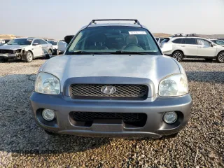 2003 Hyundai Santa Fe GLS with VIN KM8SC73D43U460083, listed as a Copart auction lot 70060594 with 0 mi miles and Salvage Title. Bid and sale history available at carsss.com. Image 5.