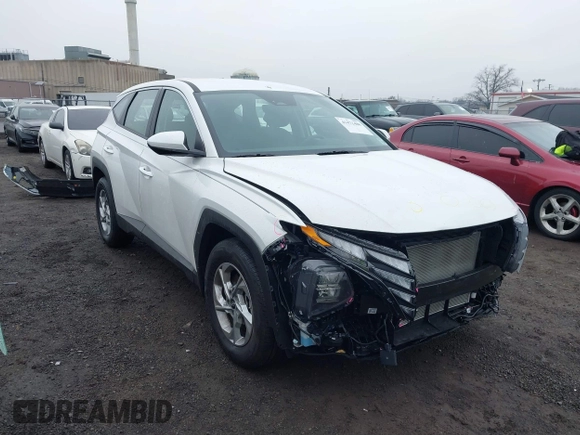 2024 Hyundai Tucson SE with VIN 5NMJA3DE8RH374832, listed as a IAAI auction lot 41472488 with 4,506 mi miles and . Bid and sale history available at DreamBid. Image 1.