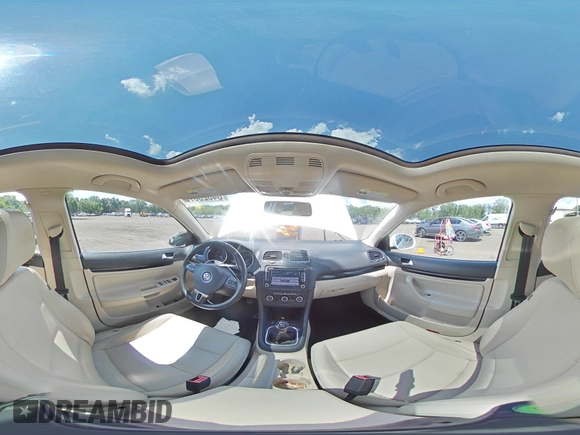 2013 Volkswagen Jetta TDI w/Sunroof & Nav with VIN 3VWML7AJ8DM640434, listed as a Copart auction lot 64828875 with 172,642 mi miles and Salvage title. Bid and sale history available at DreamBid. Image 14.