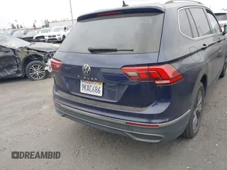 2022 Volkswagen Tiguan SE with VIN 3VV3B7AX0NM018659, listed as a IAAI auction lot 42076655 with 32,326 mi miles and . Bid and sale history available at DreamBid. Image 16.
