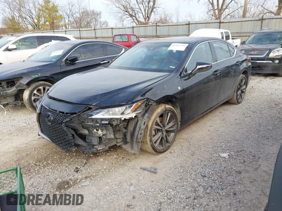 2021 Lexus ES with VIN 58AGZ1B17MU103743, listed as a IAAI auction lot 41163795 with 28,825 mi miles. Bid and sale history available at carsss.com. Image 2.