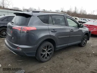 2018 Toyota RAV4 SE with VIN JTMJFREVXJJ175959, listed as a Copart auction lot 47733905 with 89,417 mi miles and Salvage Title. Bid and sale history available at carsss.com. Image 3.