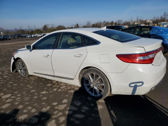 2015 Hyundai Azera with VIN KMHFG4JG7FA442796, listed as a Copart auction lot 45759345 with 129,040 mi miles and Salvage Title. Bid and sale history available at carsss.com. Image 2.