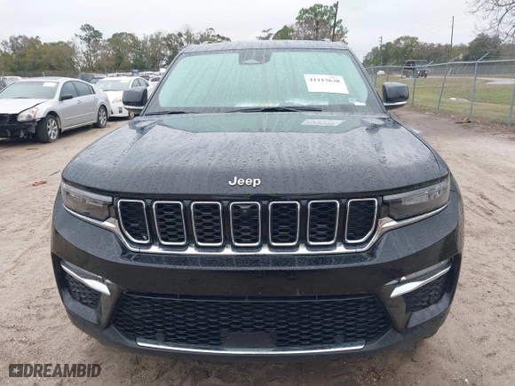 2023 Jeep Grand Cherokee Limited with VIN 1C4RJHBG4PC528307, listed as a IAAI auction lot 41113630 with 13,998 mi miles. Bid and sale history available at carsss.com. Image 6.