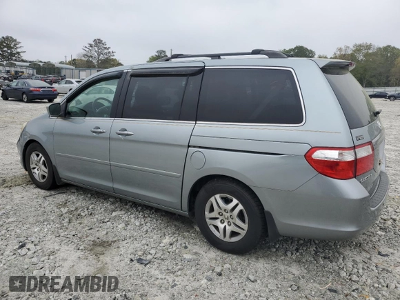2007 Honda Odyssey EX-L with VIN 5FNRL38677B059034, listed as a Copart auction lot 51461205 with 113,300 mi miles and Salvage Title. Bid and sale history available at carsss.com. Image 2.