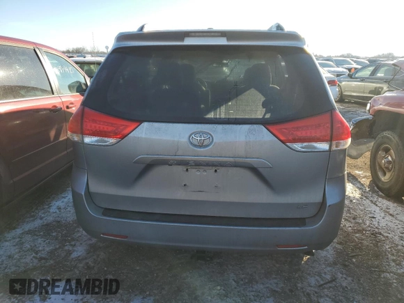 2014 Toyota Sienna LE AAS with VIN 5TDKK3DCXES501765, listed as a Copart auction lot 88806695 with 153,225 mi miles and Non Repairable. Bid and sale history available at DreamBid. Image 6.