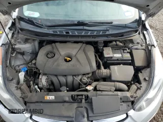 2013 Hyundai Elantra GLS z VIN 5NPDH4AEXDH317420, wystawiony jako Copart lot #54758435 z przebiegiem 88 418 mil mil oraz Szkoda całkowita • Salvage title. Historia ofert i sprzedaży dostępna na DreamBid. Obrazek 11.