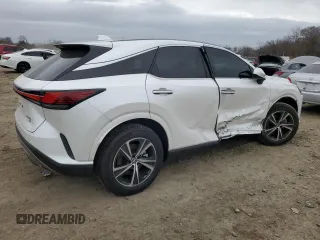 2023 Lexus RX with VIN 2T2BAMCA7PC029184, listed as a Copart auction lot 47951745 with 5,231 mi miles and Salvage Title. Bid and sale history available at carsss.com. Image 3.