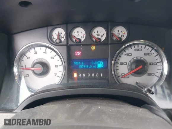 2010 Ford F-150 XL with VIN 1FTFW1EV9AFA80013, listed as a IAAI auction lot 42016166 with 157,414 mi miles. Bid and sale history available at carsss.com. Image 15.