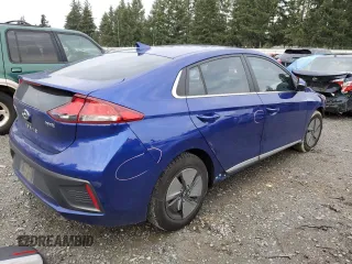 2021 Hyundai Ioniq SE with VIN KMHC75LCXMU248732, listed as a Copart auction lot 85271834 with 57,935 mi miles and Salvage Title. Bid and sale history available at DreamBid. Image 3.