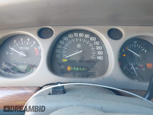 2001 Buick LeSabre Custom with VIN 1G4HP54K114250148, listed as a IAAI auction lot 41830531 with 99,659 mi miles and . Bid and sale history available at carsss.com. Image 7.