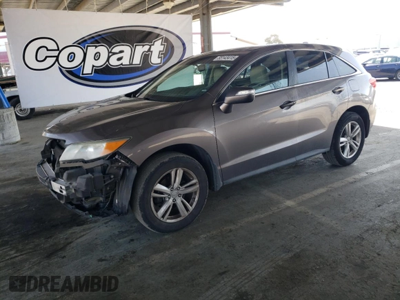 2013 Acura RDX Technology with VIN 5J8TB4H54DL021020, listed as a Copart auction lot 55143415 with 217,408 mi miles and Salvage Title. Bid and sale history available at DreamBid. Image 1.