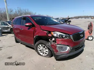 2017 Kia Sorento LX z VIN 5XYPGDA32HG247276, wystawiony jako IAAI lot #41613202 z przebiegiem Nie podano mil oraz . Historia ofert i sprzedaży dostępna na DreamBid. Obrazek 1.
