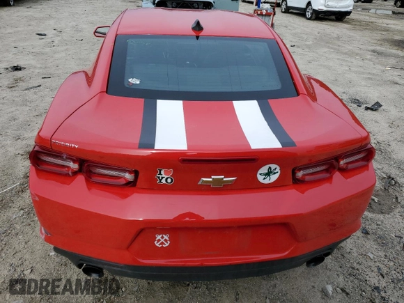 2019 Chevrolet Camaro 2LT with VIN 1G1FD1RX0K0112314, listed as a Copart auction lot 46925705 with 80,845 mi miles and Salvage Title. Bid and sale history available at carsss.com. Image 6.