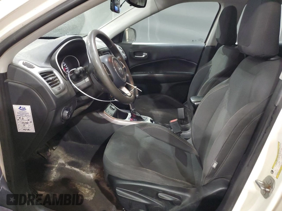 2018 Jeep Compass Sport with VIN 3C4NJCAB8JT489238, listed as a Copart auction lot 54678975 with 42,104 mi miles and Clean Title. Bid and sale history available at carsss.com. Image 7.