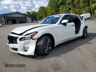 2017 Infiniti Q70 3.7 z VIN JN1BY1PR6HM210685, wystawiony jako Copart lot #73644754 z przebiegiem Nie podano mil oraz Szkoda całkowita • Salvage title. Historia ofert i sprzedaży dostępna na DreamBid. Obrazek 1.