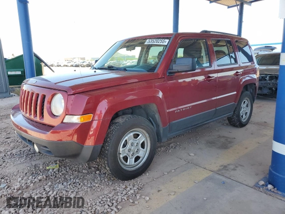 2013 Jeep Patriot Sport z VIN 1C4NJRBB8DD271392, wystawiony jako Copart lot #53520255 z przebiegiem 147 327 mil mil oraz Czysty tytuł • Clean title. Historia ofert i sprzedaży dostępna na DreamBid. Obrazek 1.