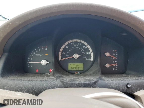 2006 Kia Sportage LX with VIN KNDJE723567251425, listed as a Copart auction lot 59339225 with 156,958 mi miles and Non repairable. Bid and sale history available at DreamBid. Image 9.