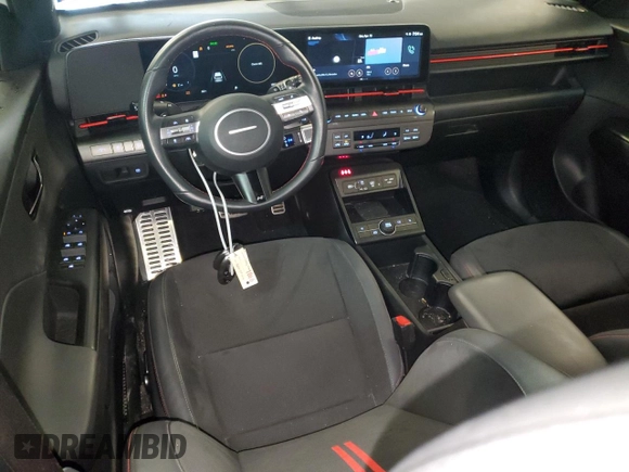 2024 Hyundai Kona N Line with VIN KM8HA3A34RU111730, listed as a Copart auction lot 52965025 with 18,827 mi miles and Clean Title. Bid and sale history available at carsss.com. Image 8.