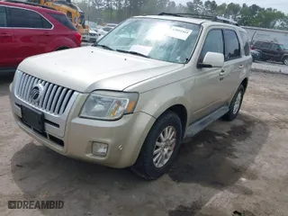 2010 Mercury Mariner Premier with VIN 4M2CN9HG5AKJ11065, listed as a IAAI auction lot 42092464 with 216,620 mi miles. Bid and sale history available at carsss.com. Image 2.