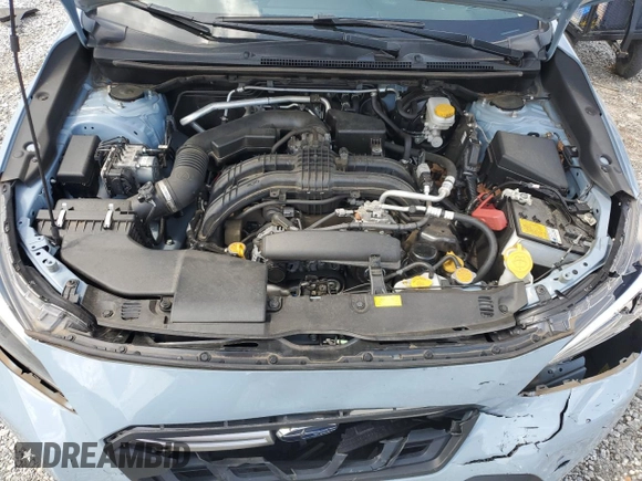 2021 Subaru Crosstrek Premium with VIN JF2GTAPC6MH671077, listed as a Copart auction lot 60697155 with 39,473 mi miles and Salvage title. Bid and sale history available at DreamBid. Image 12.