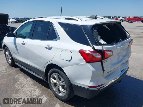 2018 Chevrolet Equinox LT with VIN 2GNAXTEX8J6287398, listed as a IAAI auction lot 42007371 with 140,554 mi miles. Bid and sale history available at carsss.com. Image 3.