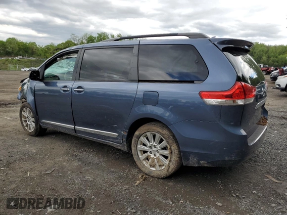 2014 Toyota Sienna Limited with VIN 5TDDK3DC0ES074864, listed as a Copart auction lot 55680115 with Not provided miles and Salvage title. Bid and sale history available at DreamBid. Image 2.