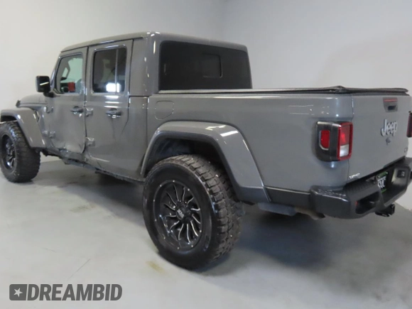 2020 Jeep Gladiator Overland z VIN 1C6HJTFG5LL169558, wystawiony jako Copart lot #60276825 z przebiegiem 102 866 mil mil oraz Czysty tytuł • Clean title. Historia ofert i sprzedaży dostępna na DreamBid. Obrazek 4.