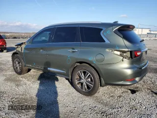 2016 Infiniti QX60 with VIN 5N1AL0MM2GC508628, listed as a Copart auction lot 85034354 with 117,245 mi miles and Salvage Title. Bid and sale history available at DreamBid. Image 2.