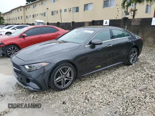 2022 Mercedes-Benz CLS with VIN W1K2J5KB0NA107669, listed as a Copart auction lot 75207174 with 7,169 mi miles and Salvage Title. Bid and sale history available at carsss.com. Image 1.