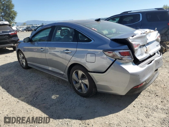 2016 Hyundai Sonata Hybrid Limited with VIN KMHE34L18GA034325, listed as a Copart auction lot 63405933 with 40,279 mi miles. Bid and sale history available at carsss.com. Image 2.