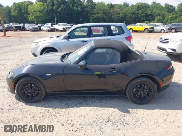 2021 Mazda MX-5 Miata Sport with VIN JM1NDAB73M0454064, listed as a IAAI auction lot 42613537 with 24,630 mi miles and . Bid and sale history available at DreamBid. Image 14.