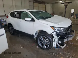 2020 Honda CR-V EX with VIN 5J6RW2H5XLL019024, listed as a Copart auction lot 45928875 with Not provided miles and Salvage title. Bid and sale history available at DreamBid. Image 4.